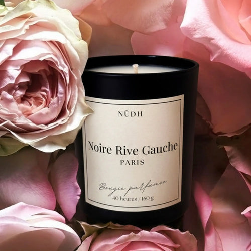 Bougie Parfumée Noire Rive Gauche NÜDH
