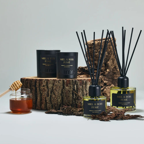 Bougie Parfumée Miel & Bois Fumé NÜDH