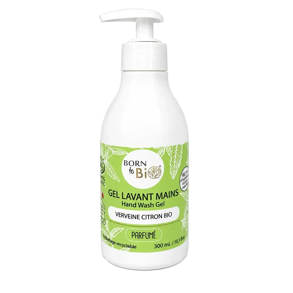 Gel lavant pour les mains Verveine Citron - Certifié Bio