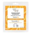 Masque visage Dynamisant en coton - Certifié Bio