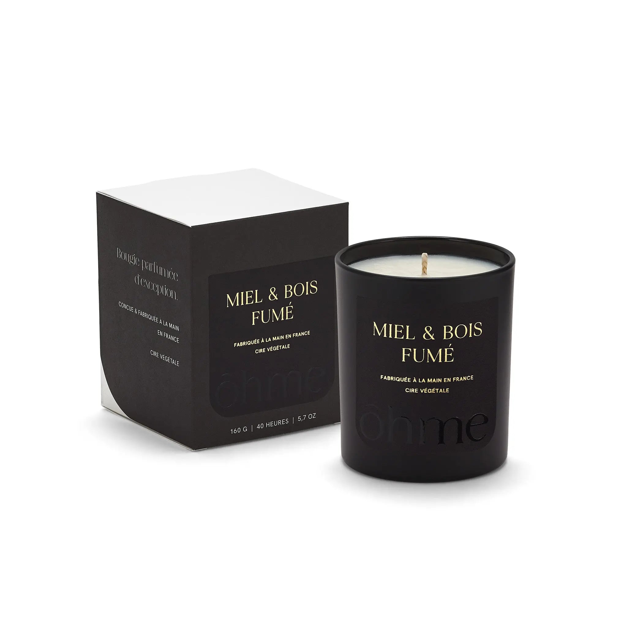 Bougie Parfumée Miel & Bois Fumé NÜDH