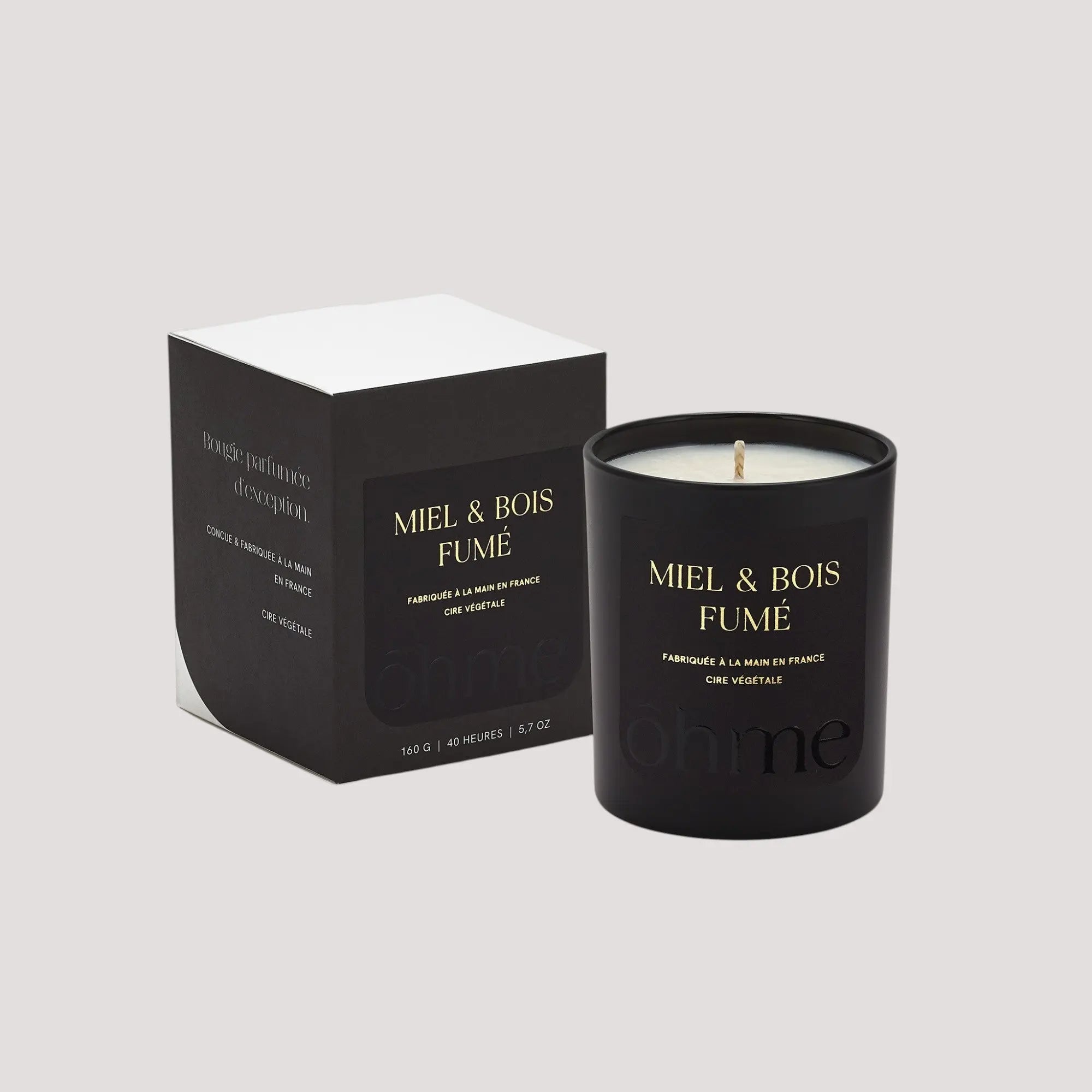 Bougie Parfumée Miel & Bois Fumé NÜDH
