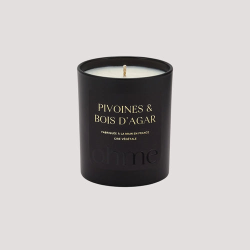 Bougie Parfumée Pivoines & Bois d’Agar NÜDH